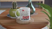 Load image into Gallery viewer, The Julien Dionne Show with Jen Grant/ &quot;Watch your head!&quot; Mug
